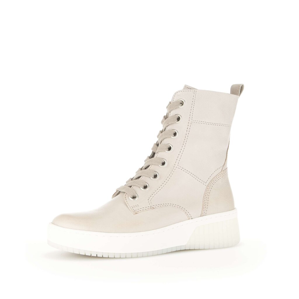 Gabor fashion Schnürstiefelette beige