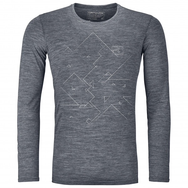 Ortovox - 185 Merino Tangram L/S - Merinoshirt