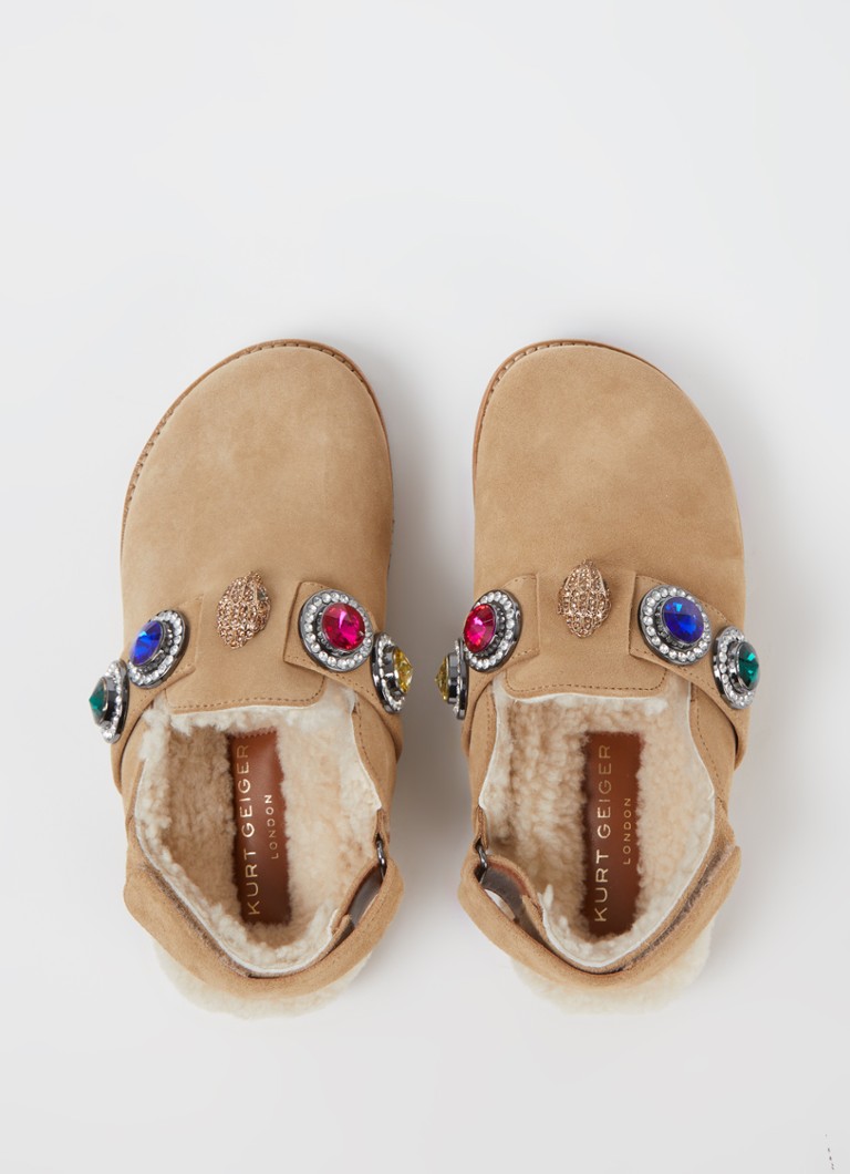 Sandale Kurt Geiger Octavia din piele întoarsă