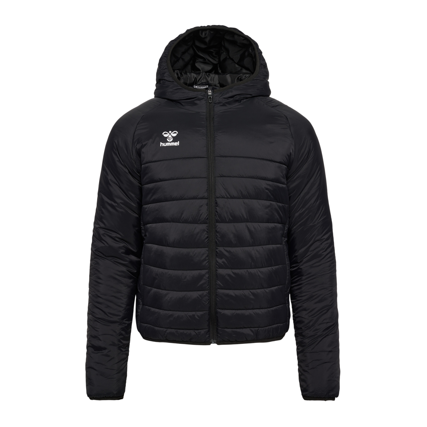 Hummel hmlGO Quilted Kapuzenjacke Schwarz F2001