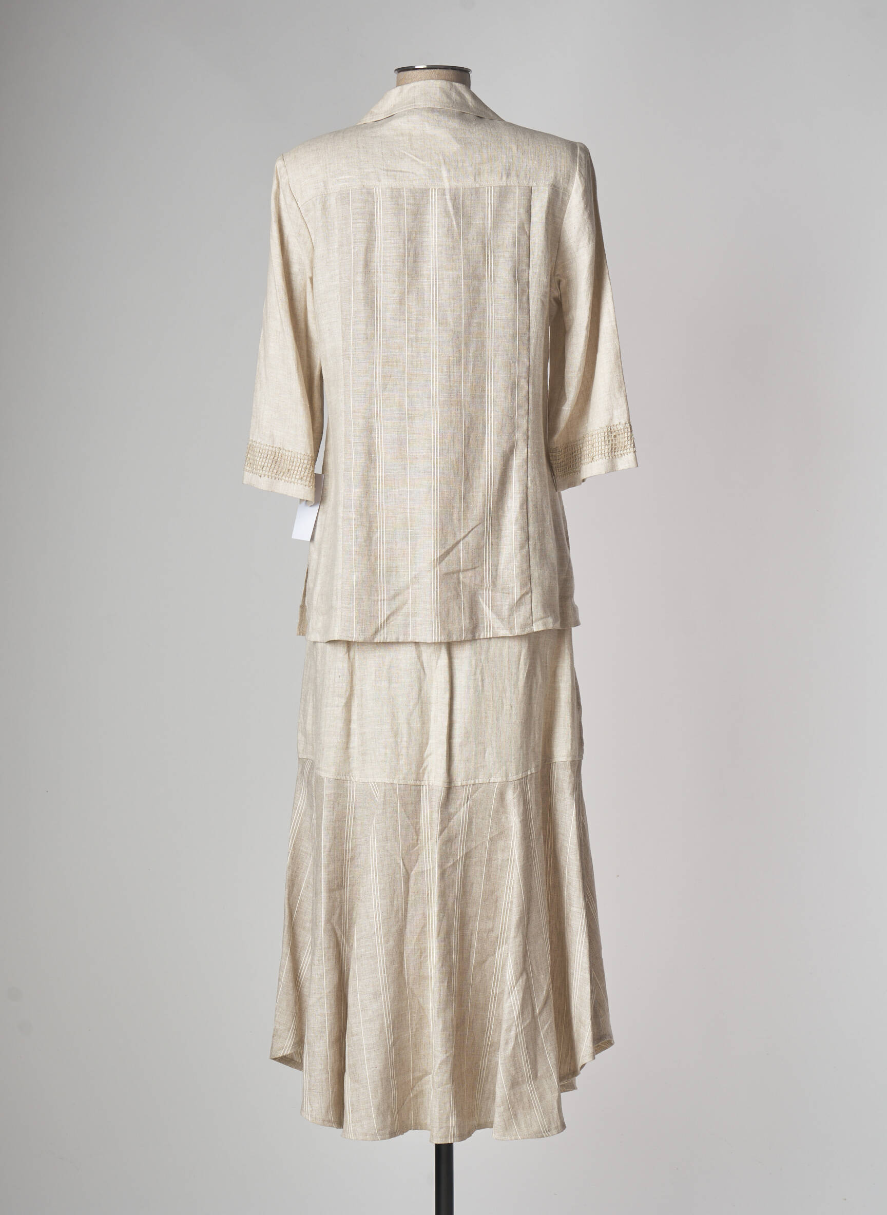Jean Delfin Ensembles Jupe Femme couleur beige