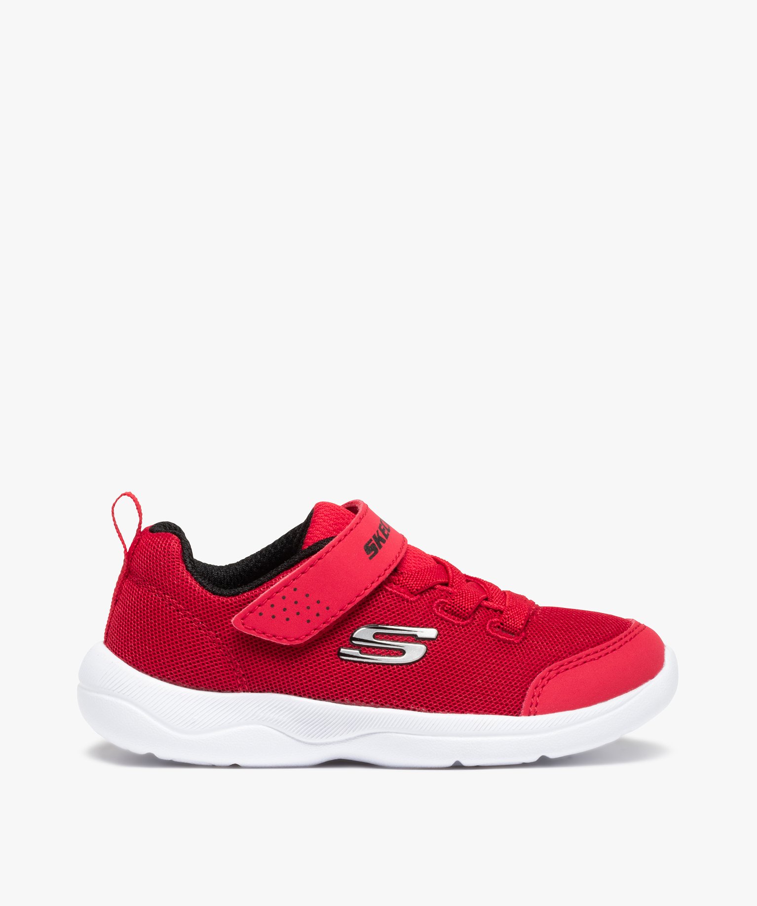 Baskets Garçon unies en mesh – Skechers Mini Wanderer rouge | GEMO