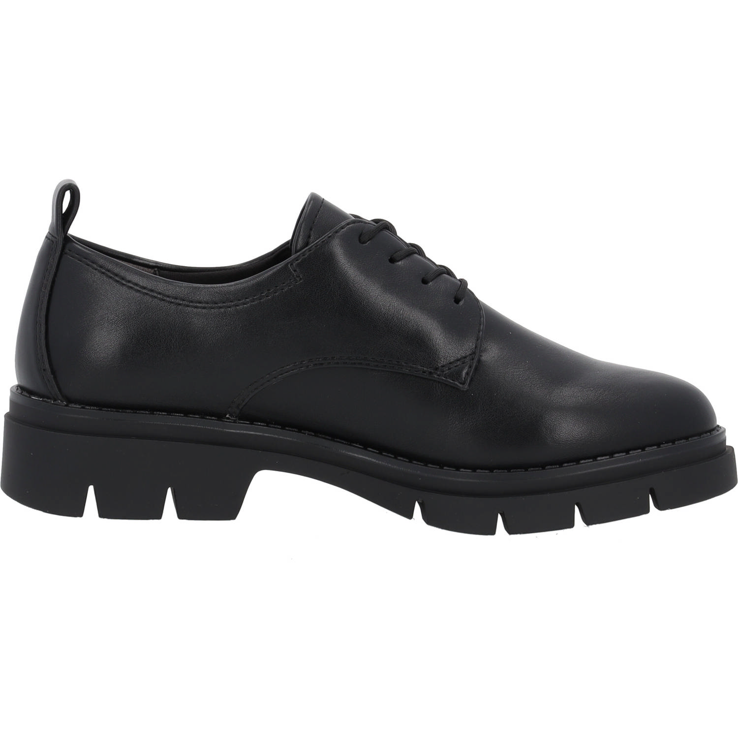Tamaris 23302, Schnürschuhe, Damen, Schwarz