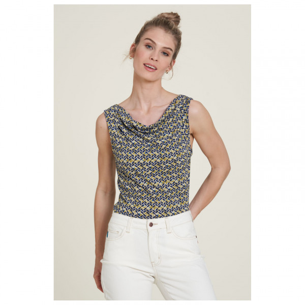 Tranquillo - Women's Gathered Neck Jersey-Top