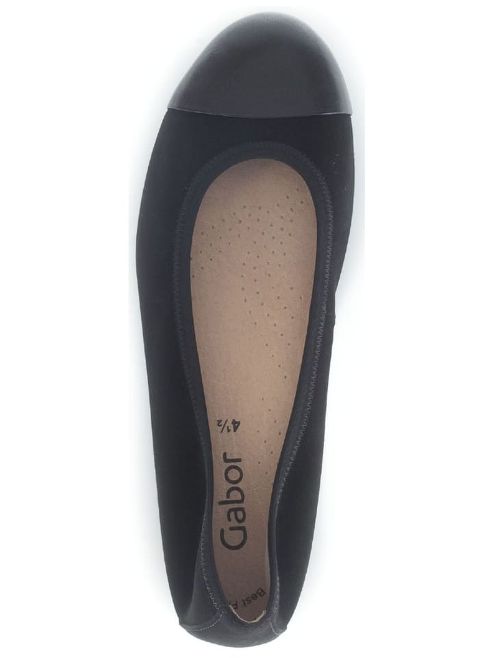 Gabor Ballerinas in Schwarz günstig kaufen