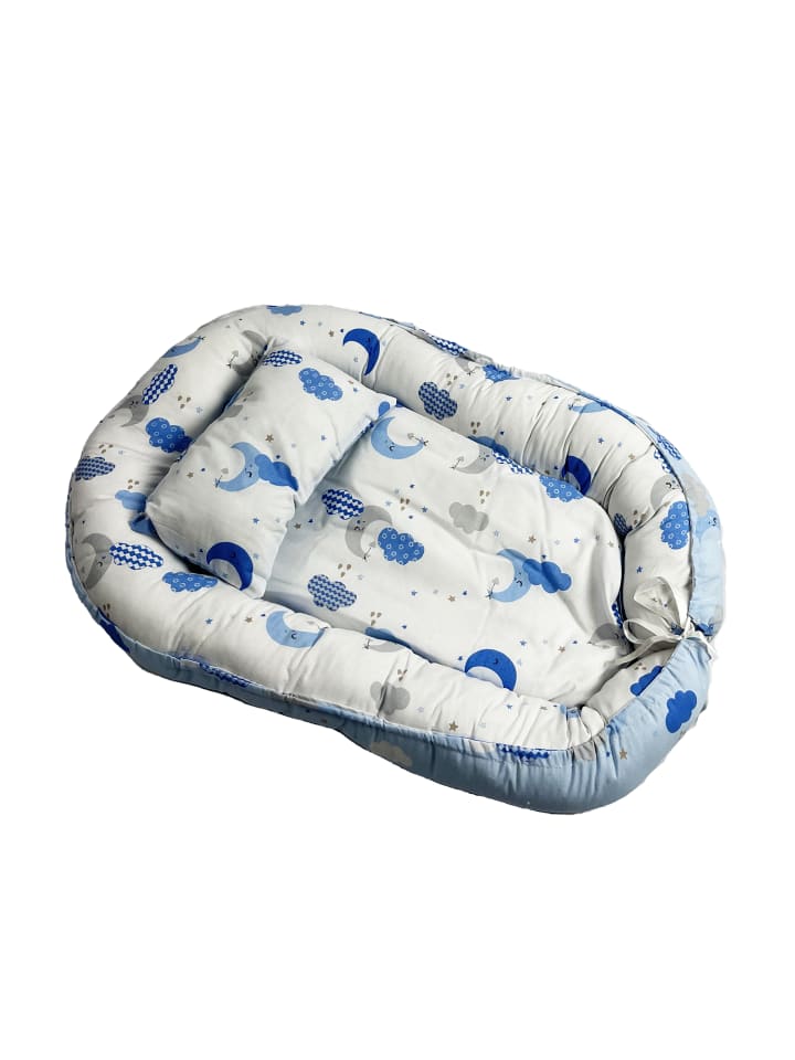 just2little Babynest mit Kissen in Turkis günstig kaufen onesize