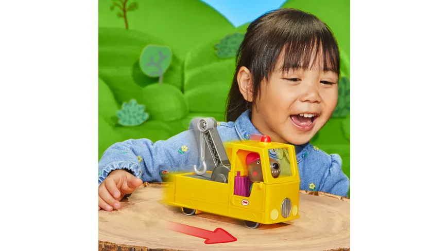 Hasbro - Peppa Pig Opa Kläffs Abschleppwagen