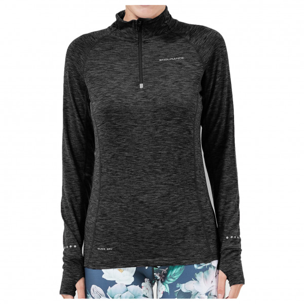 ENDURANCE - Women's Canna V2 Melange Performance Midlayer - Longsleeve