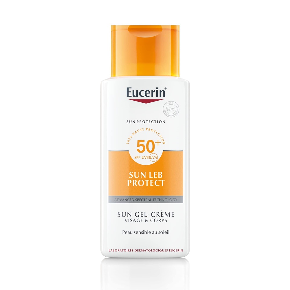 eucerin Eucerin SUN PROTECTION LEB PROTECT Crème-Gel SPF 50 150ml Protection solaire corps