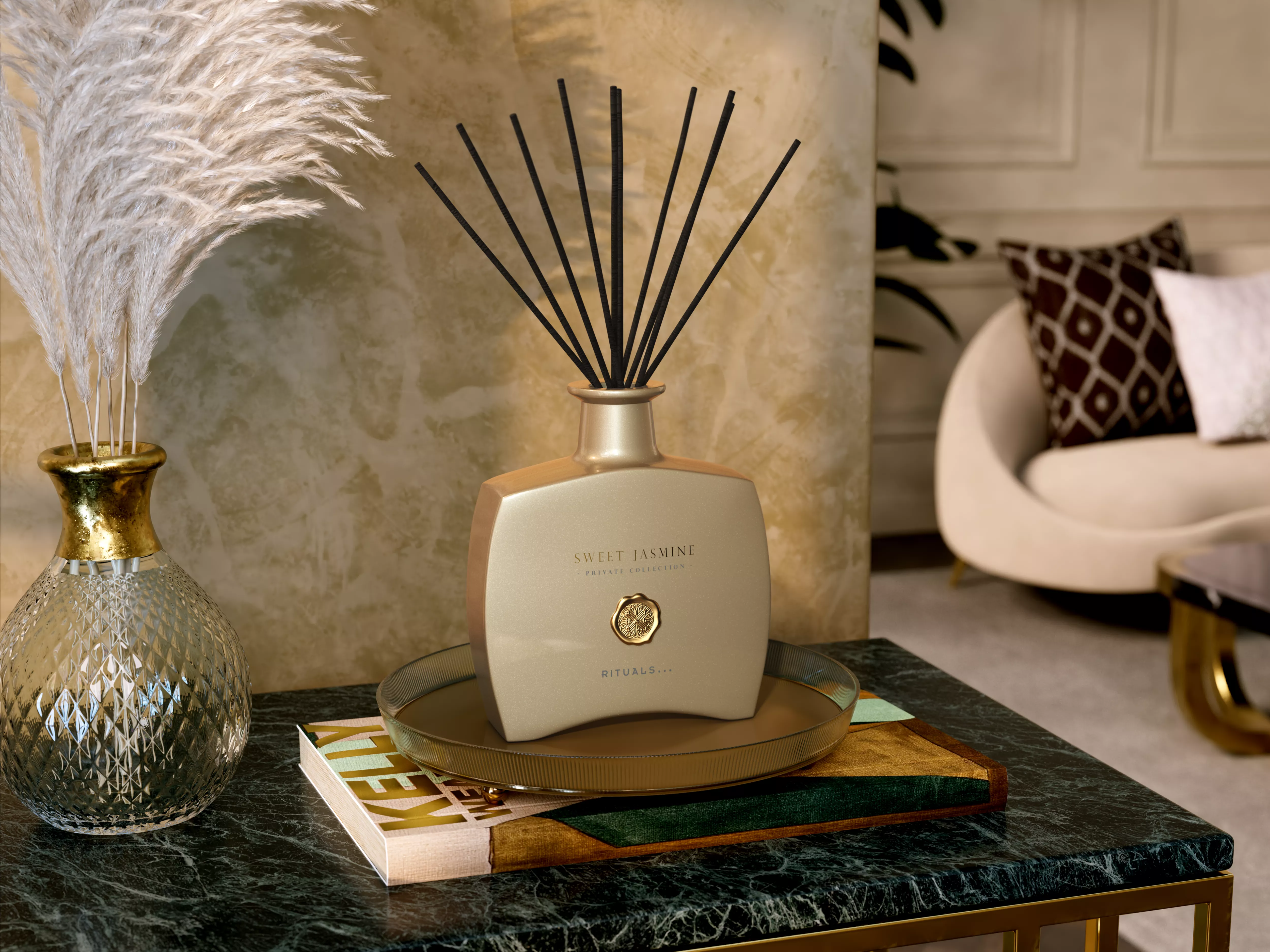 Bâtonnets parfumés au jasmin doux