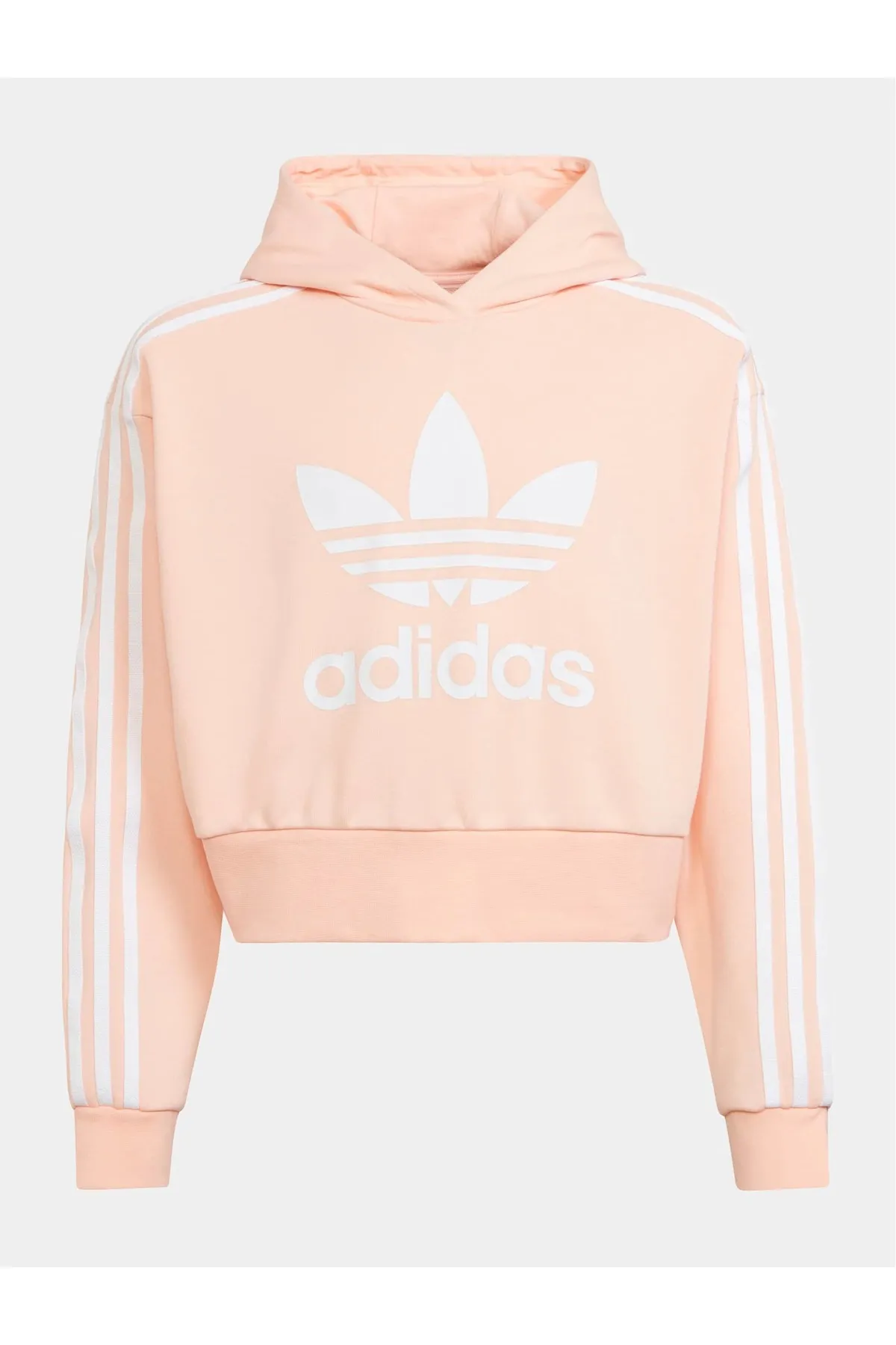 adidas  Damen adidas Cropped Hoodie Kinder