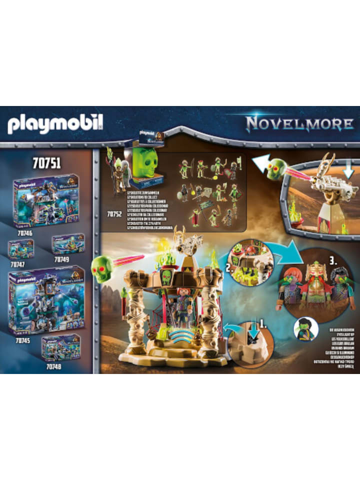 Playmobil Spielfigur Set Novelmore, Saláhari Sands - Tempel der Skelettarmee, 4-10 J. günstig kaufen onesize
