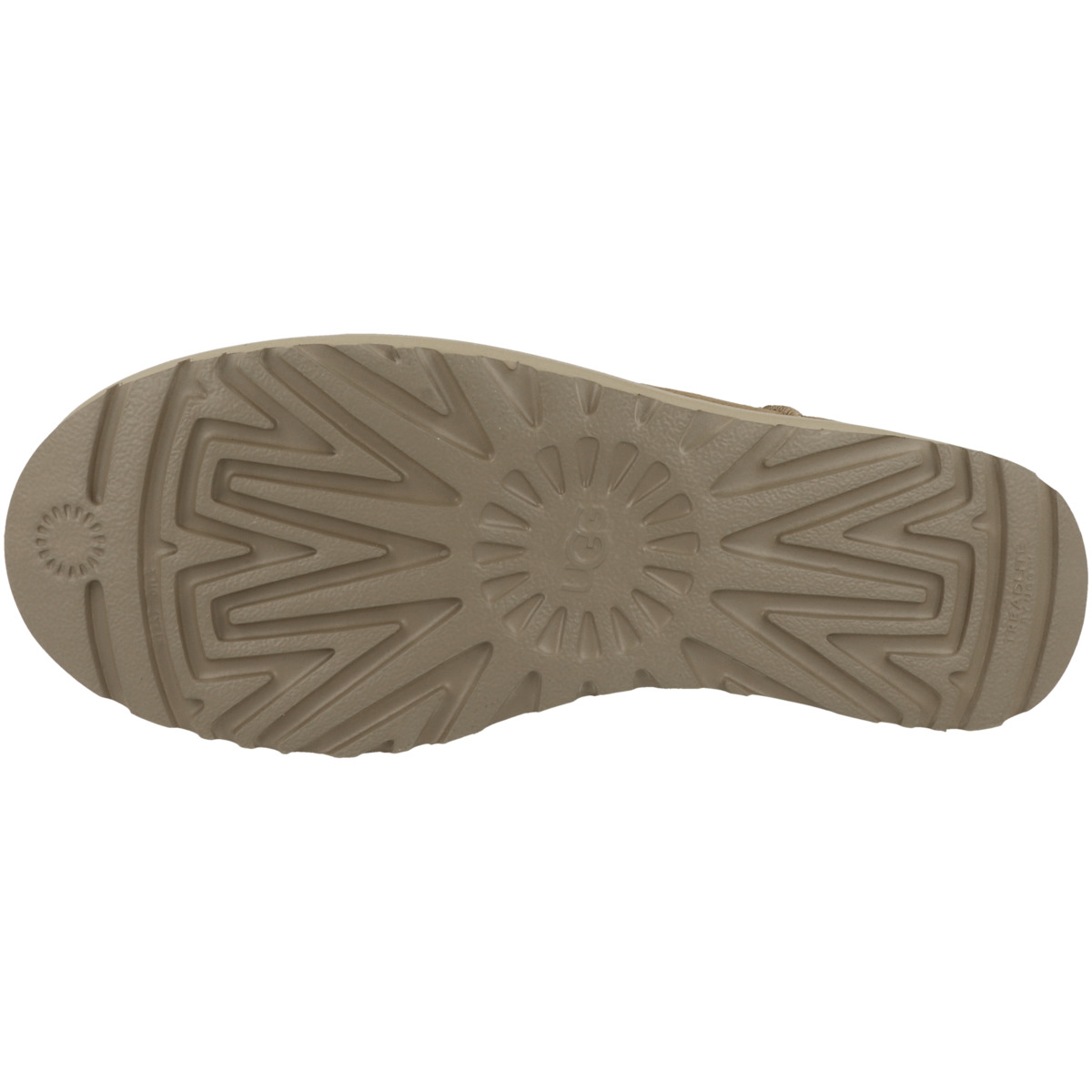 UGG Classic Short Logo Zip Boots braun