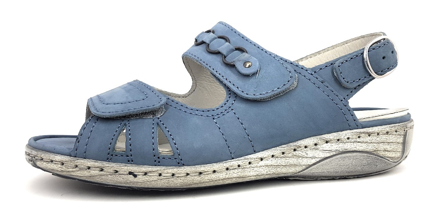 Waldläufer Garda 210004-191263 Blau 263 Denim