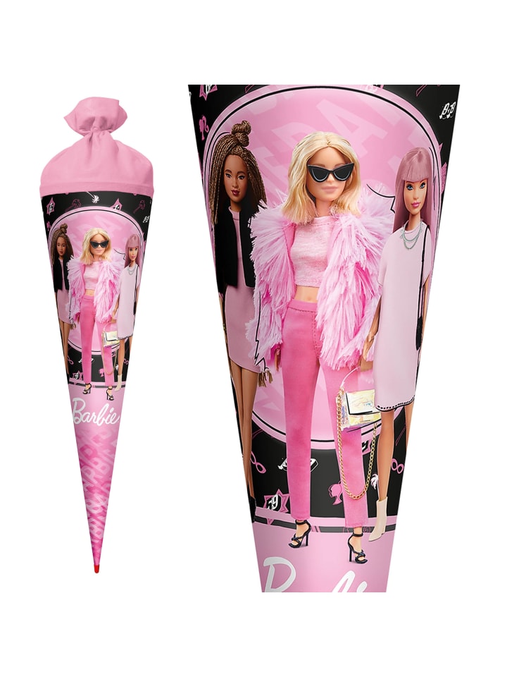 ROTH Schultüte groß Barbie 70 cm in Rosa günstig kaufen onesize