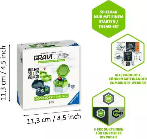 GraviTrax Accessory Ball Box - Kugelbahn-Erweiterung für Kinder ab 8 Jahren