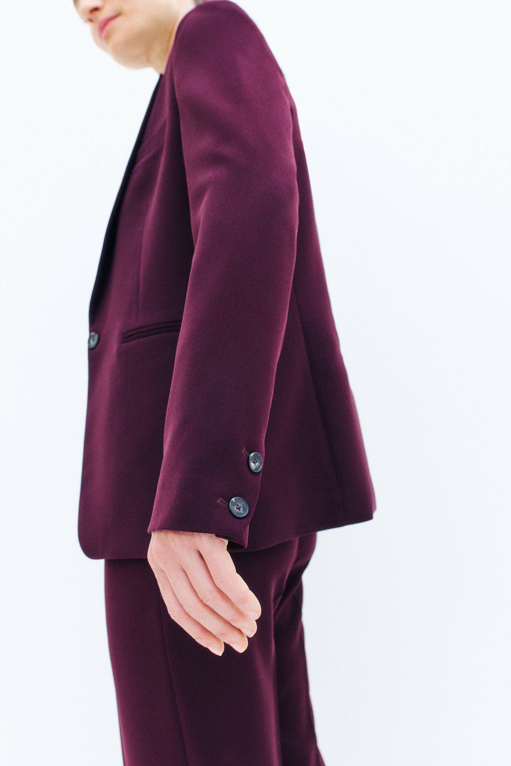 blazer antea bordeaux femme