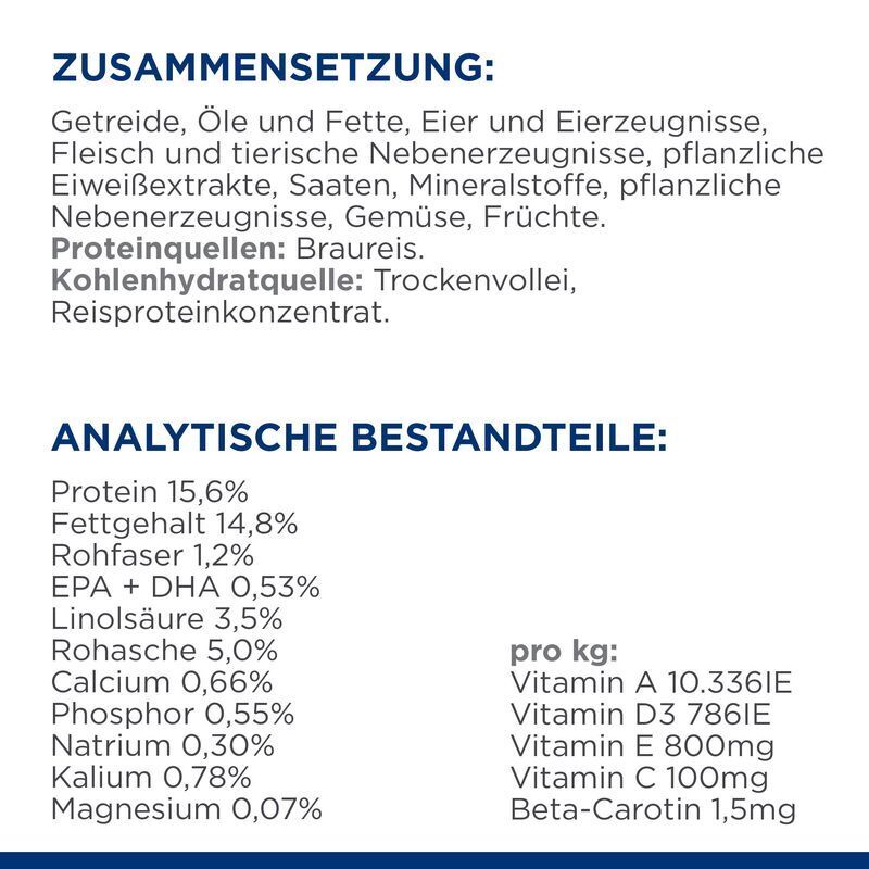 Hill's Haut & Fell Hill's Prescription Diet Derm Complete 1,5 kg