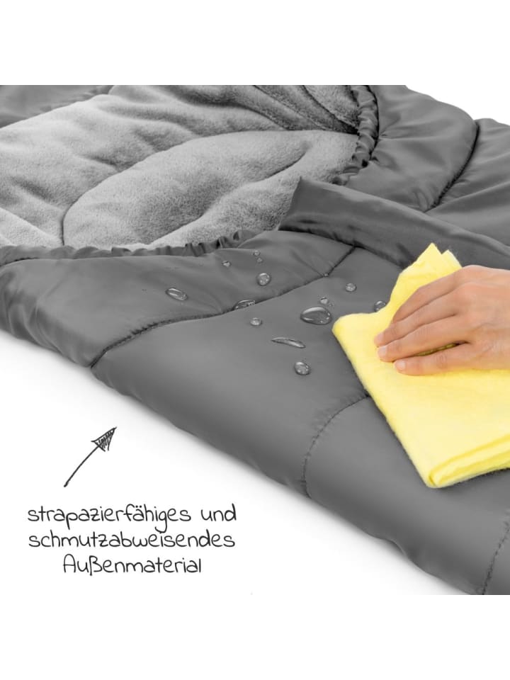 Zamboo Fußsack für Joie Buggy (Litetrax, Mytrax, Chrome uvm.) in grau günstig kaufen onesize