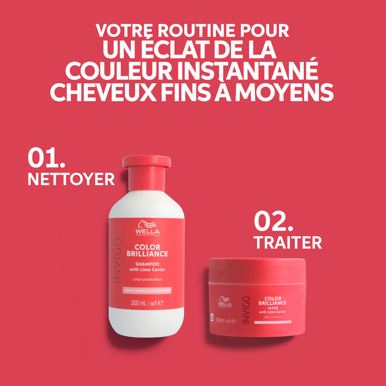 Wella Invigo Color Brilliance Shampooing Protecteur de Couleur 250 ml