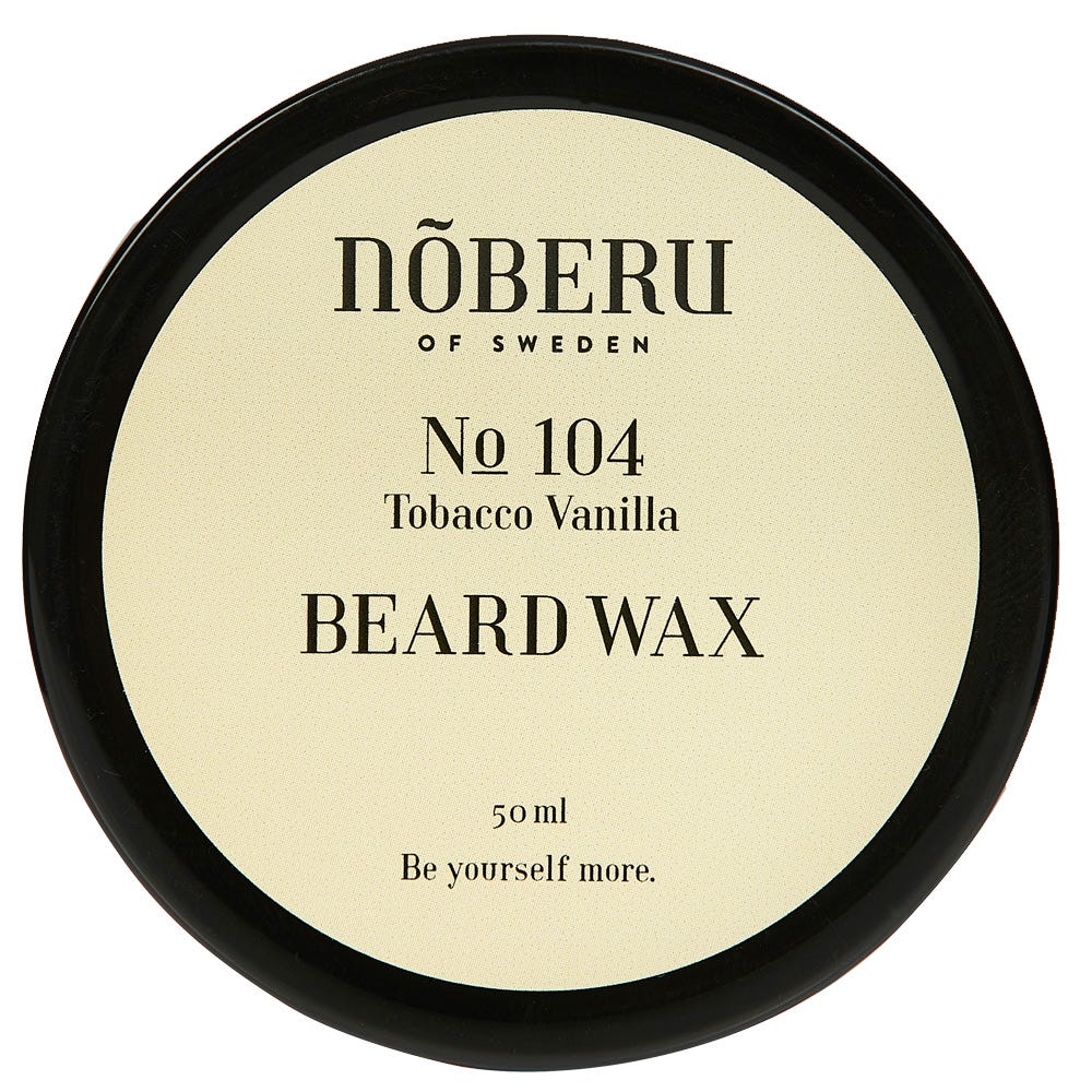 Nõberu of Sweden Bart Wax - Tobacco-Vanilla 50 ml