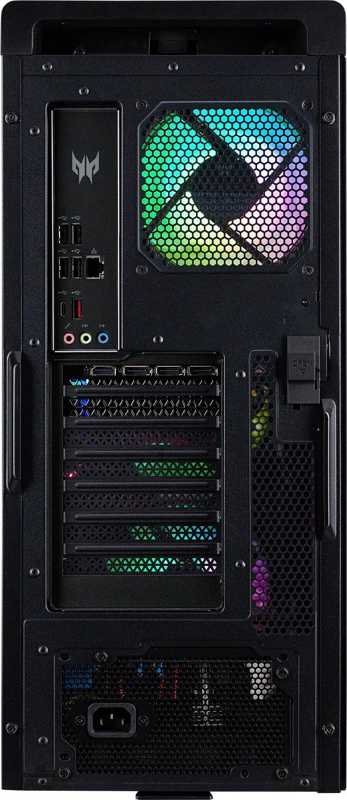 Acer Predator Orion 7000 (PO7-640) Gaming-PC (Intel® Core i9 12900K, GeForce RTX 3090, 64 GB RAM, 2000 GB HDD, 2000 GB SSD, Wasserkühlung)