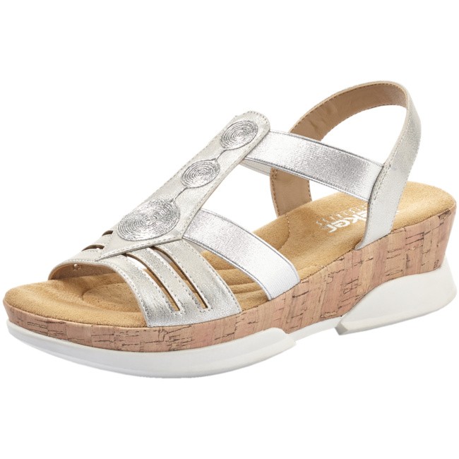 RIEKER Klassische Sandalen bunt