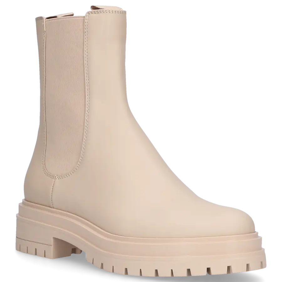 Gianvito Rossi - Chelsea Boots CHESTER Kalbsleder - beige