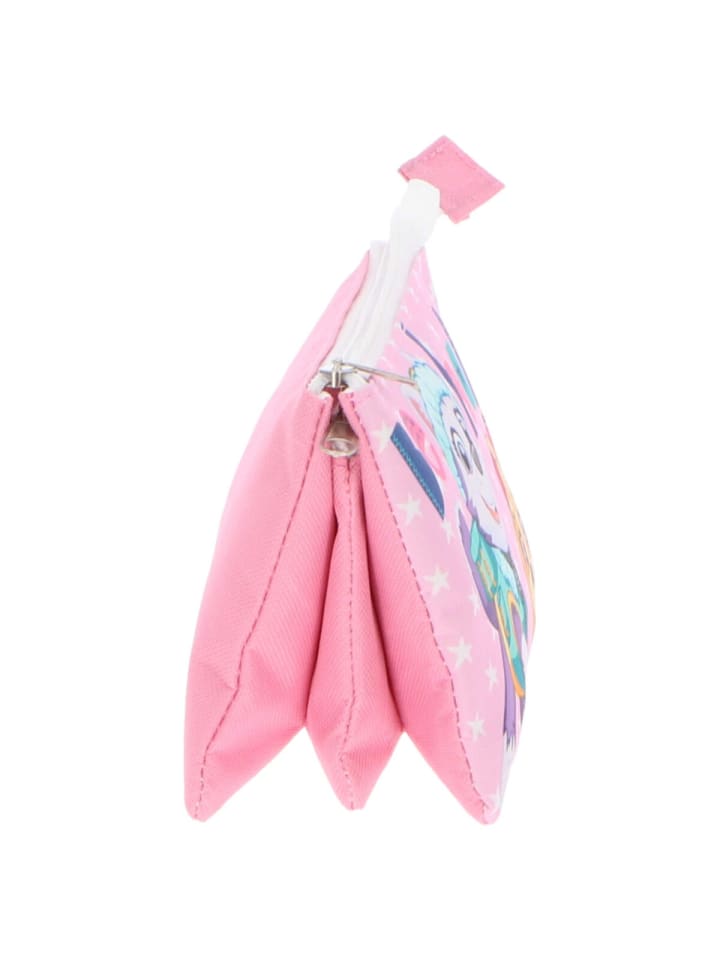 Paw Patrol Federmäppchen „Go Pups Go“ Praktisches Schulaccessoire für Kinder in Rosa günstig kaufen 21 cm