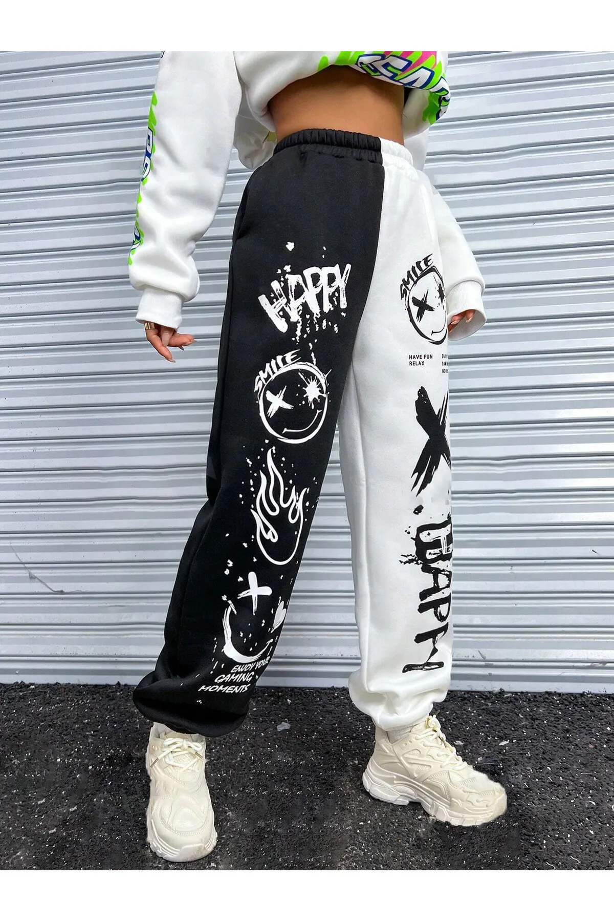 Know  Jogginghose - Weiß - Slim