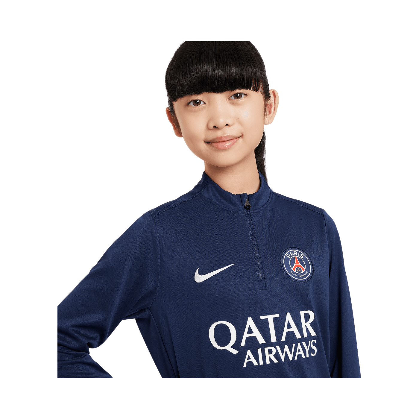Nike Paris St. Germain Academy Drill Top Sweatshirt Kids Blau F411