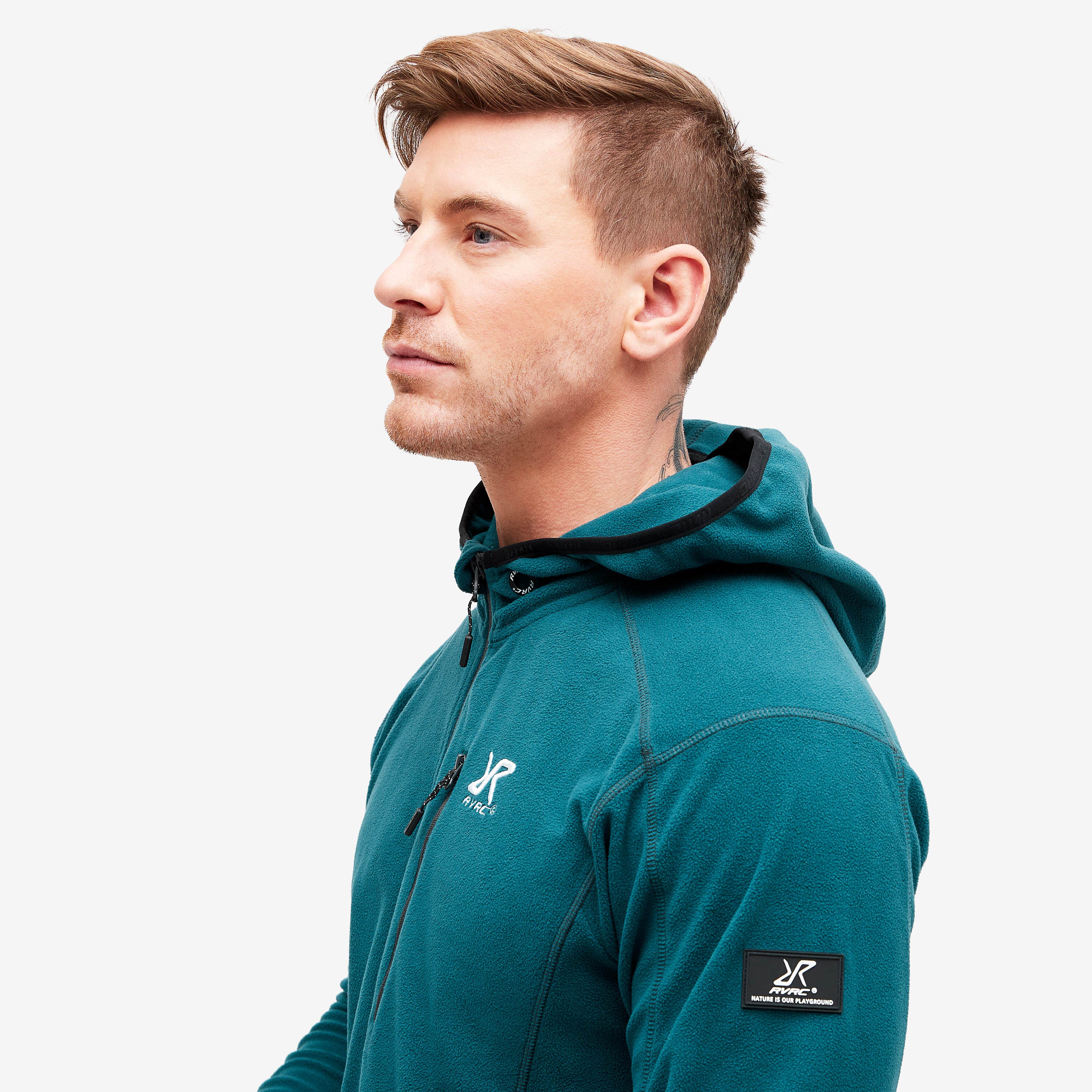 Trekker Hoodie Homme Teal