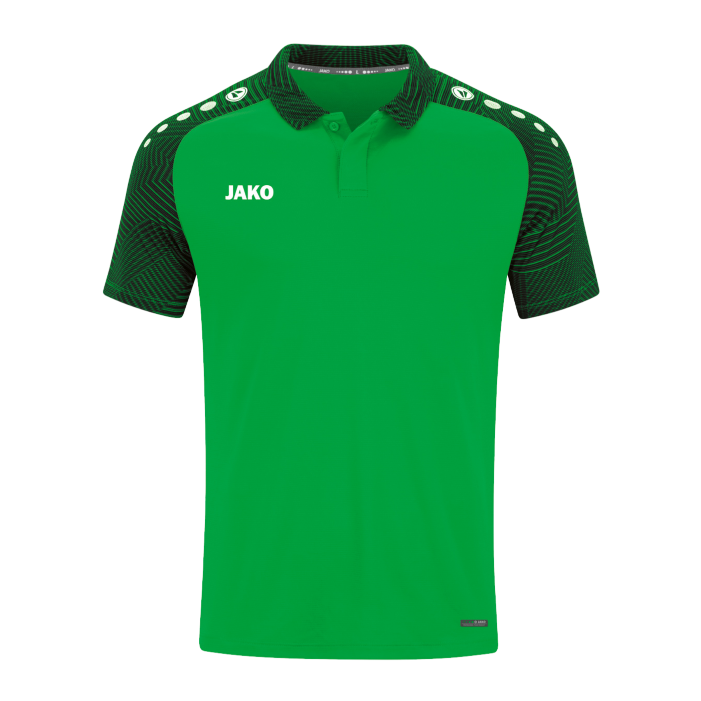 JAKO Performance Poloshirt Kids Grün Schwarz F221