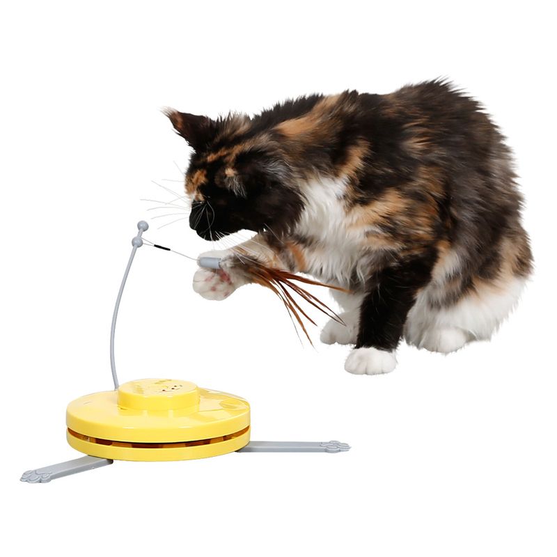 Kerbl Katzenspielzeug 2-in-1 Catch the TailFeather