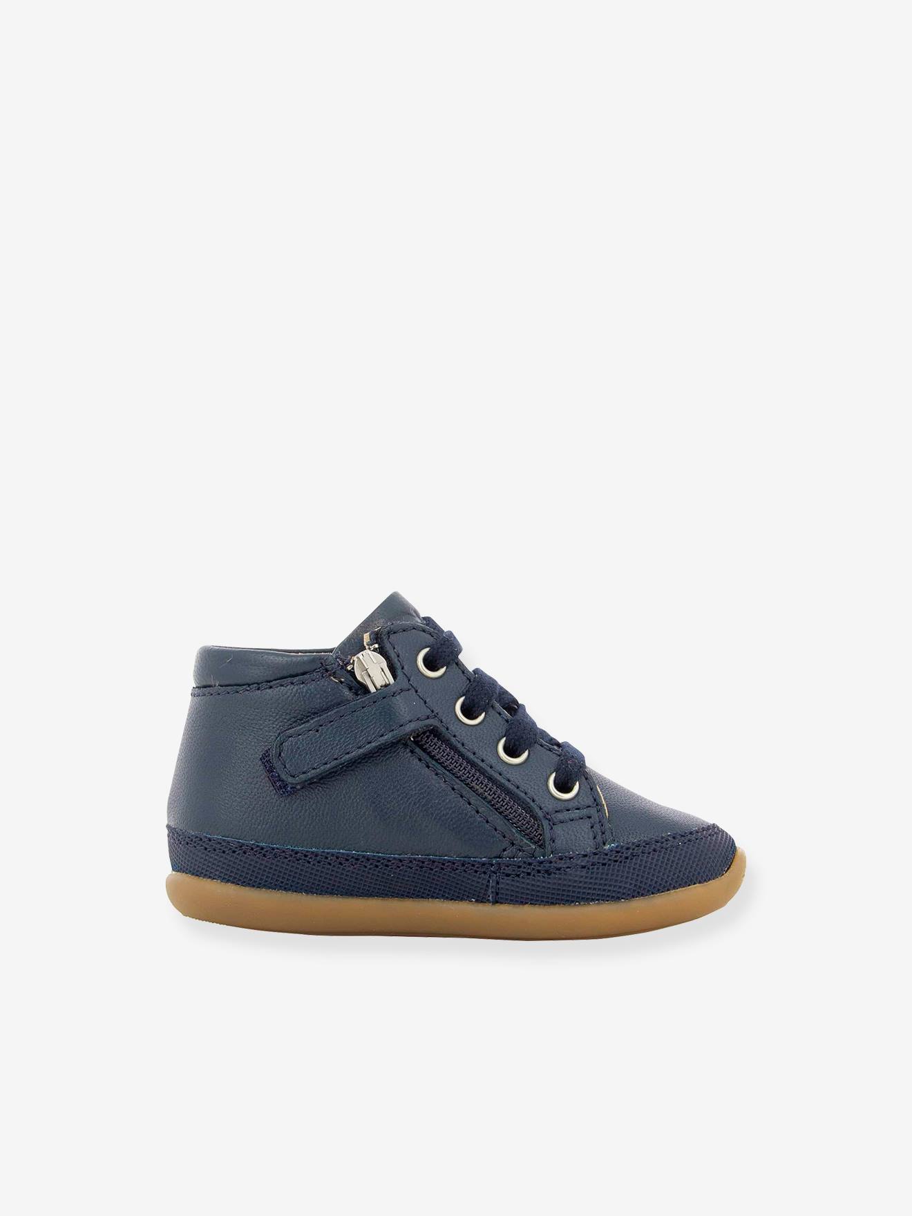 Shoo-Pom Baby Schnürboots CUZY ZIP LACE SHOO POM - marine