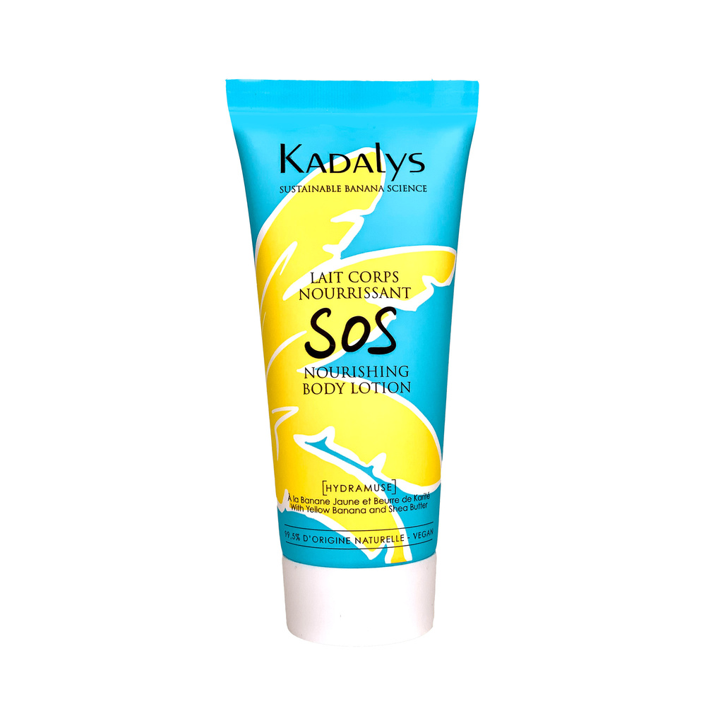 Kadalys Lait Corps Nourrissant SOS à la Banane J aune Lait Corps Nourrisant et Apaisant