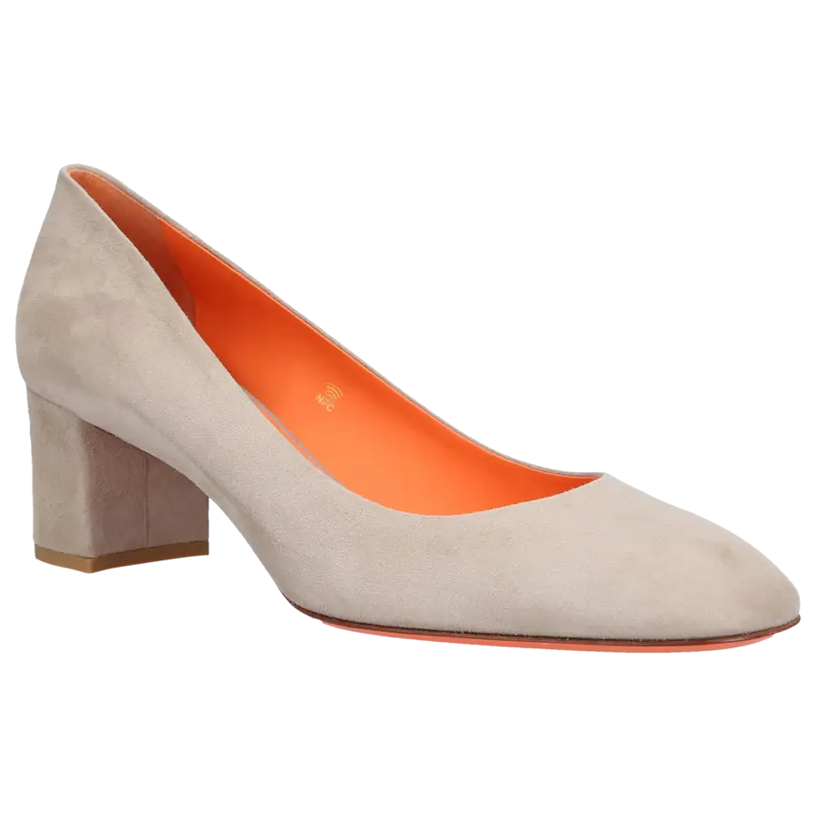 Santoni - Pumps 59621 Veloursleder - beige