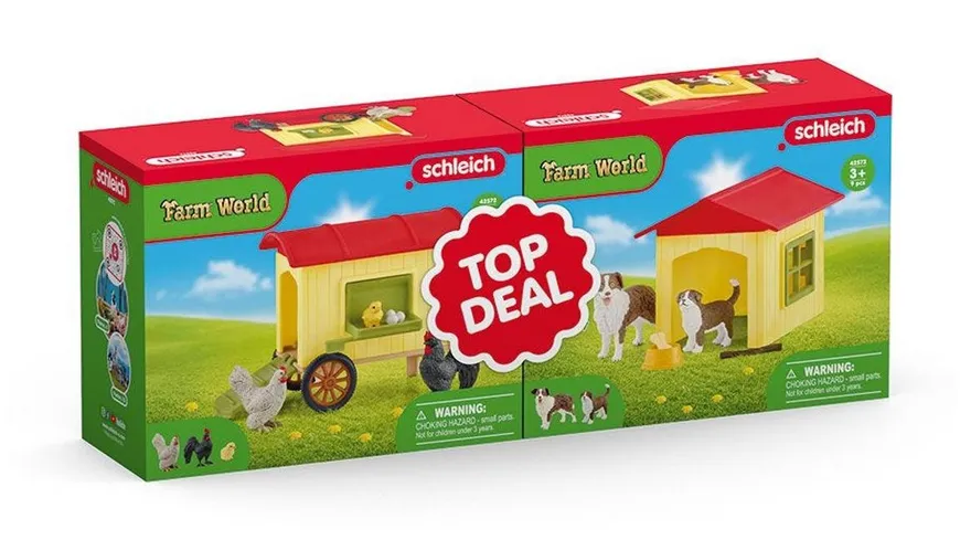 Schleich 72241 - Farm World - 2-in-1 FARM WORLD Set