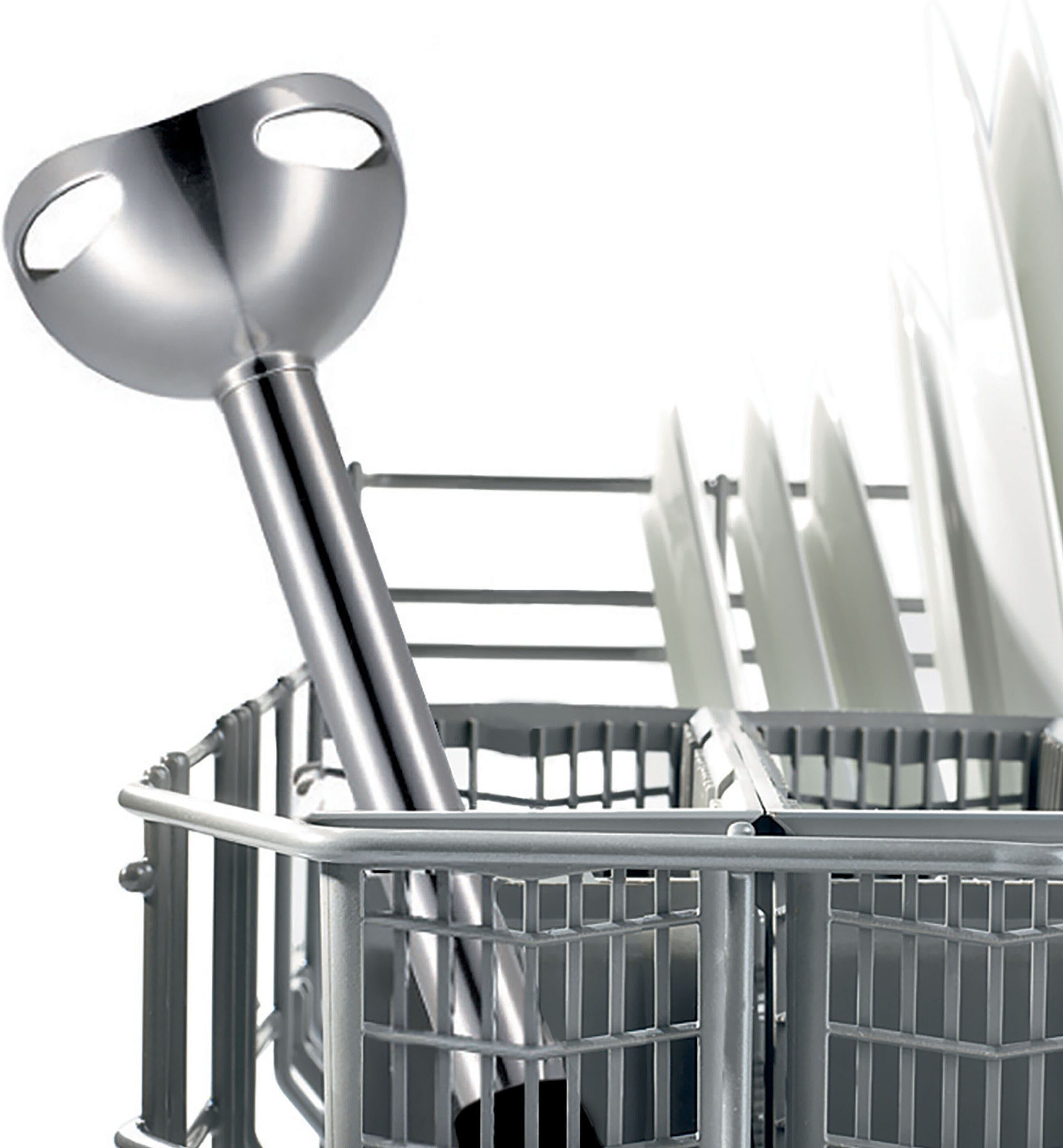 BOSCH Stabmixer ErgoMixx Style MS6CM6120, 1000 W, starke Leistung, 12 Geschwindigkeitsstufen, Mixbecher mit Deckel