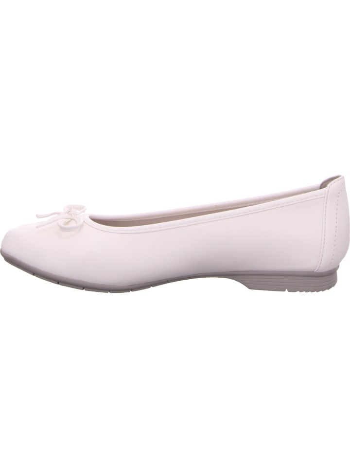 Jana Shoes Ballerinas in WHITE günstig kaufen