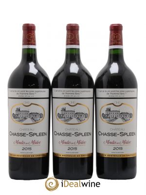 Château Chasse Spleen  2015 - Lot de 3 Magnums