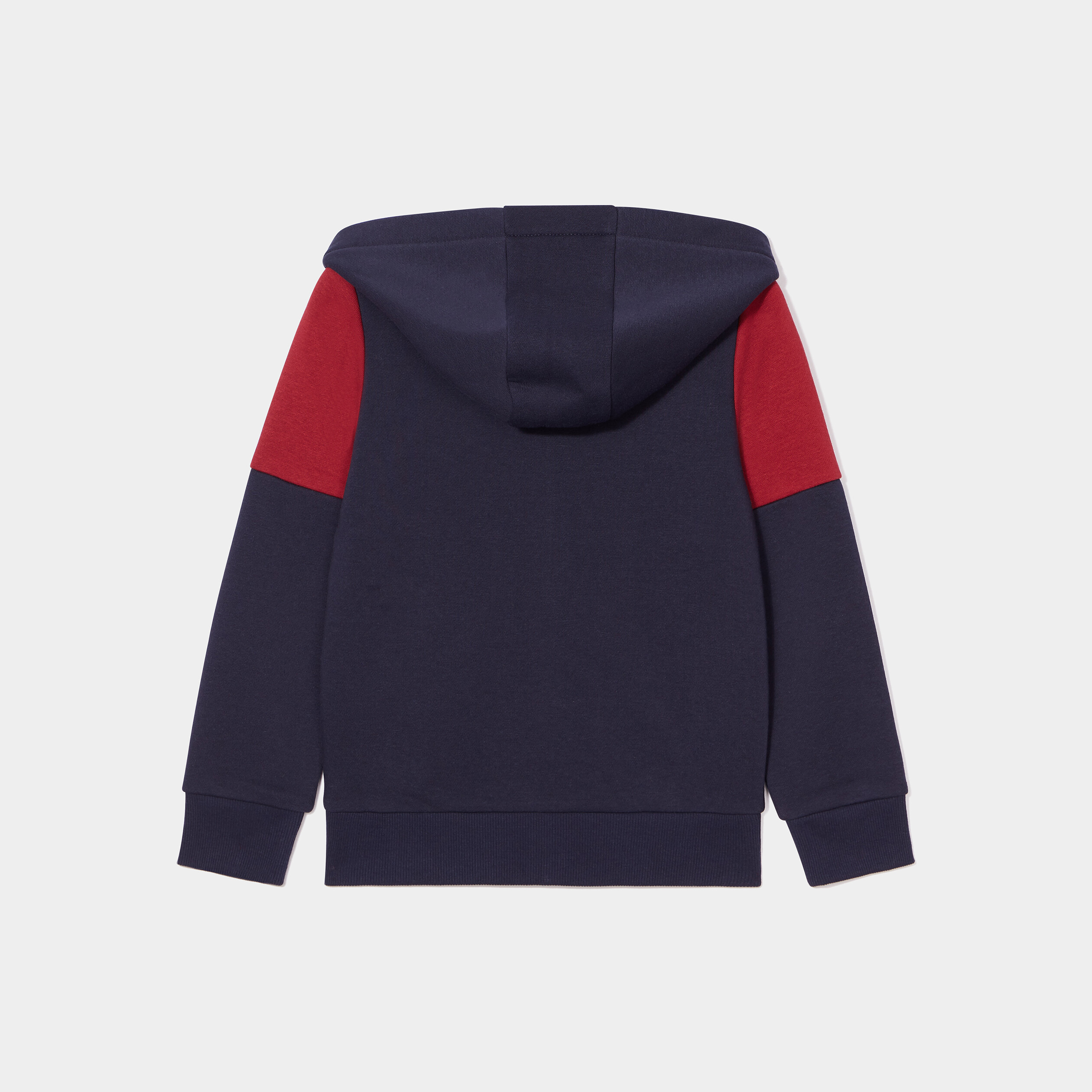 Sweat zippé à capuche Creeks bleu marine garçon | La Halle