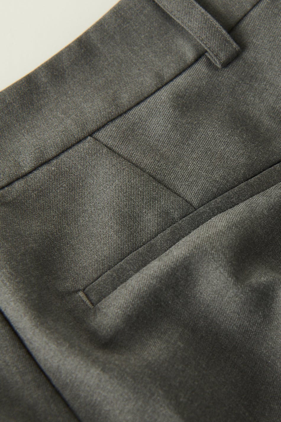 Low waist petite trousers