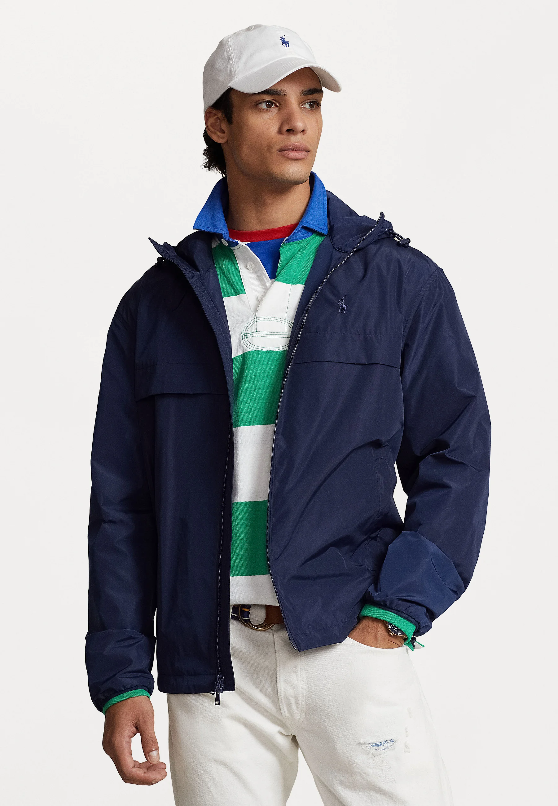 Chaqueta cortavientos ligera con forro de Polo Ralph Lauren