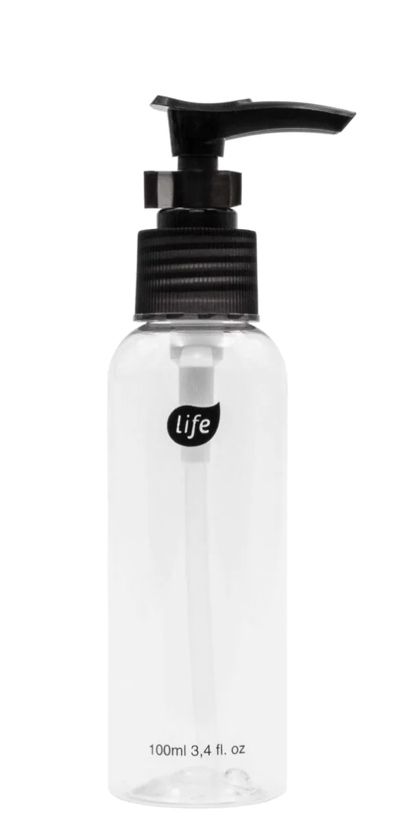 Life Travel Pumpeflaske Sort