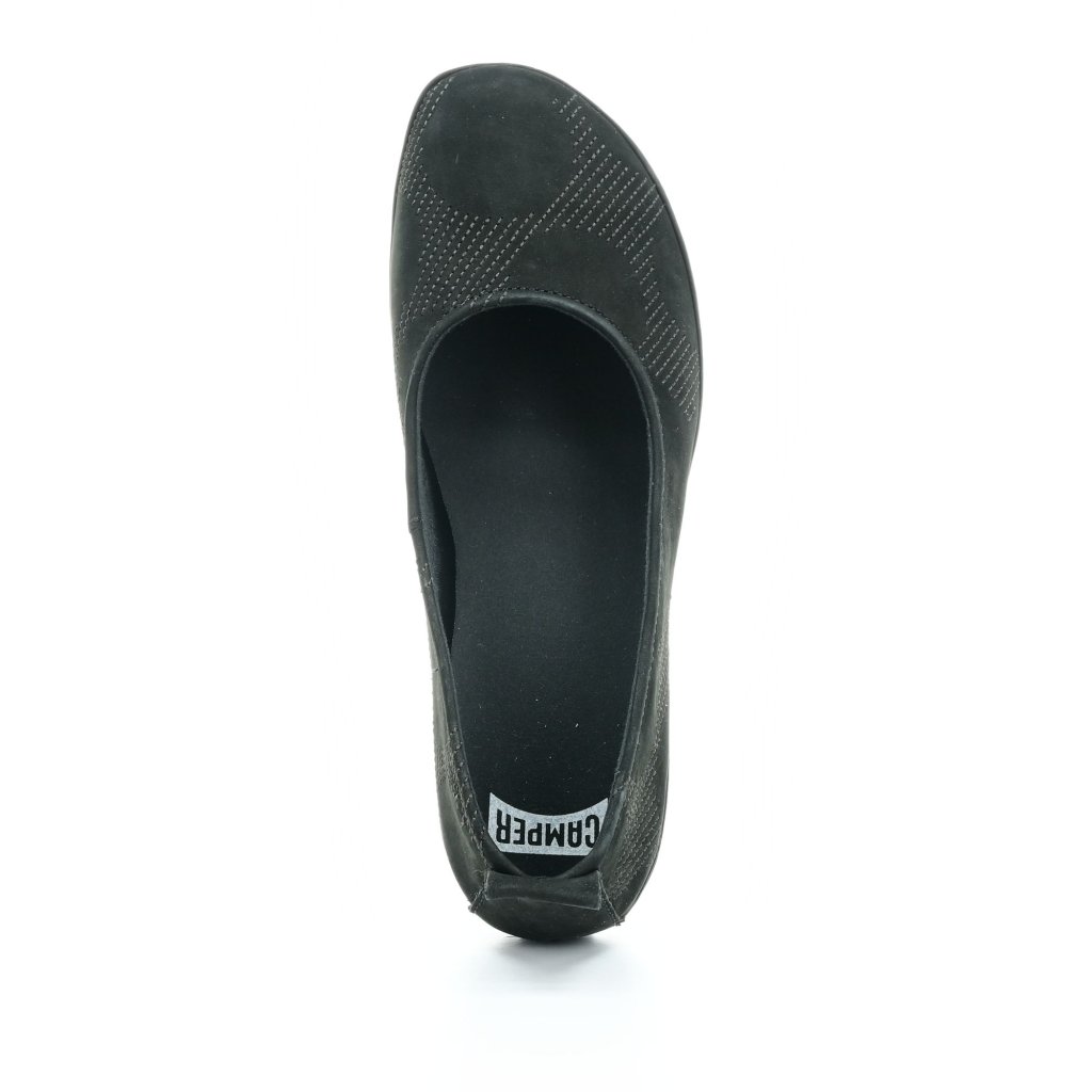 Camper TWS Lara Negro Stickerei Negro Black (K201513-006) Ballerinas