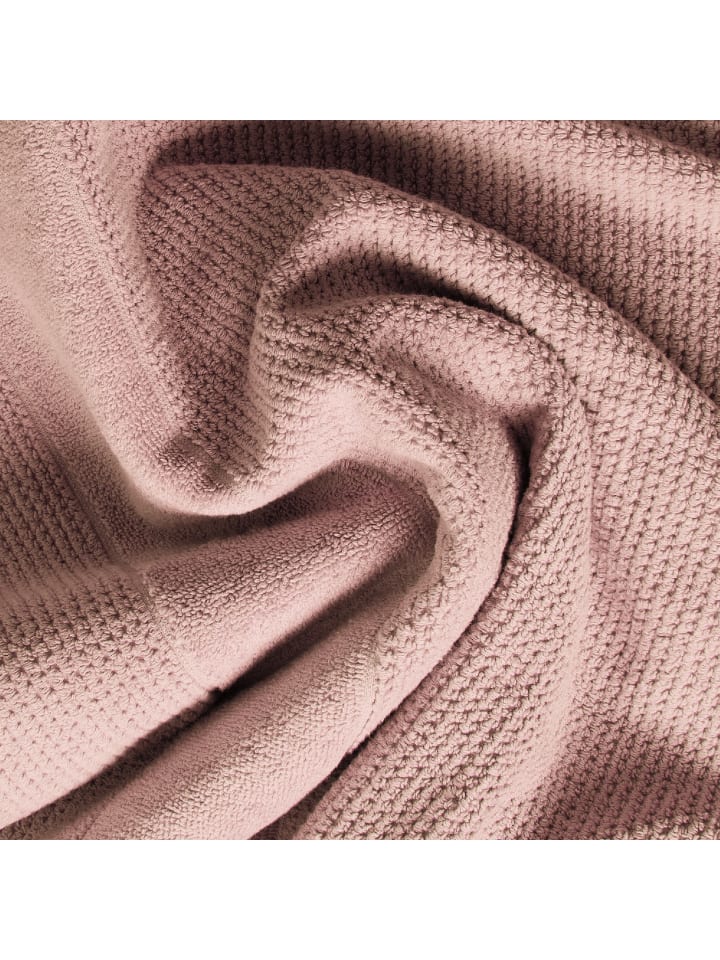Schiesser 2er-Set: Duschtücher Turin in Hellrosa günstig kaufen 70 x 140 cm