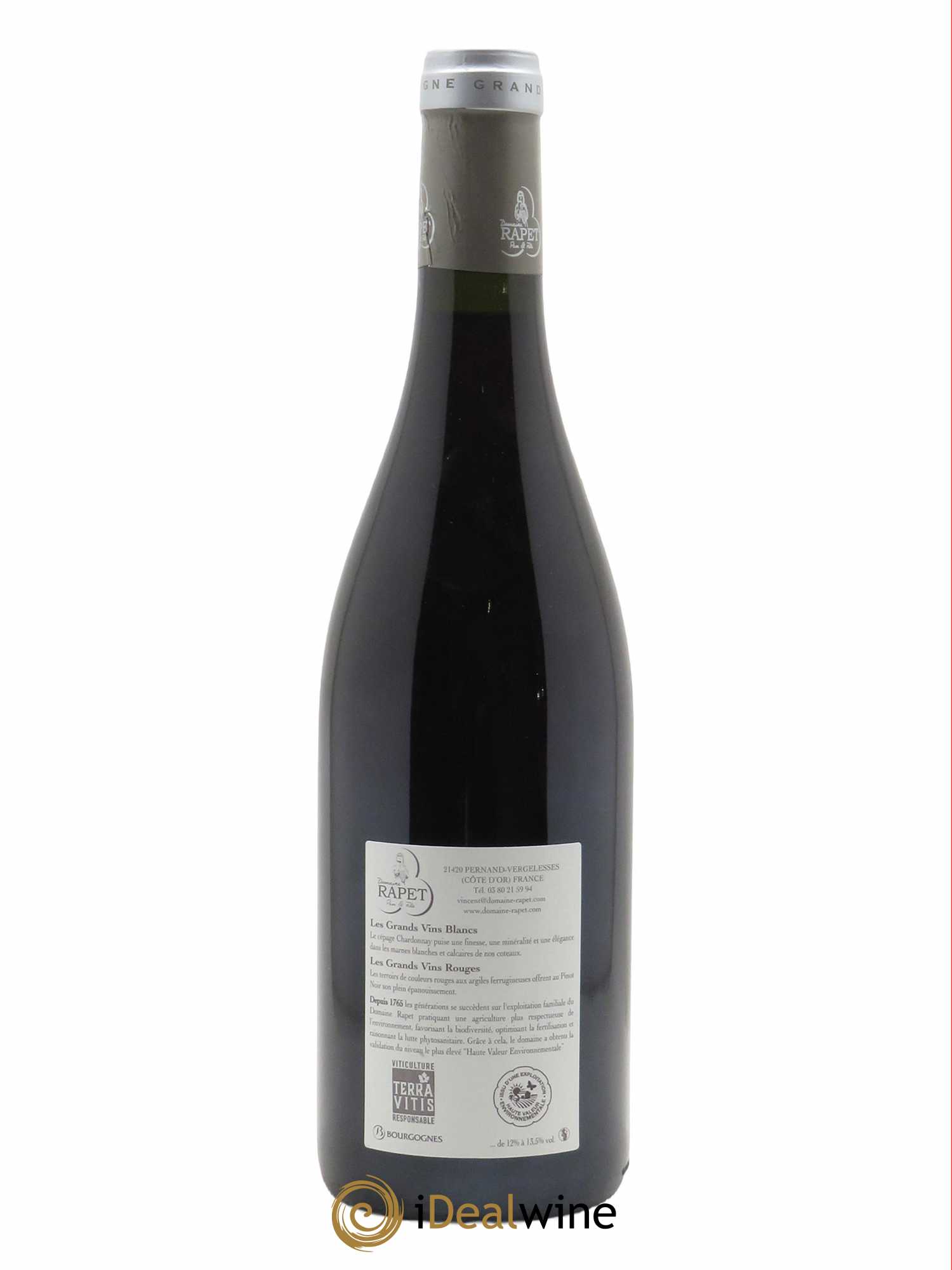 Beaune 1er Cru Clos du Roi Rapet Père & Fils  2021 - Lot de 1 Bouteille