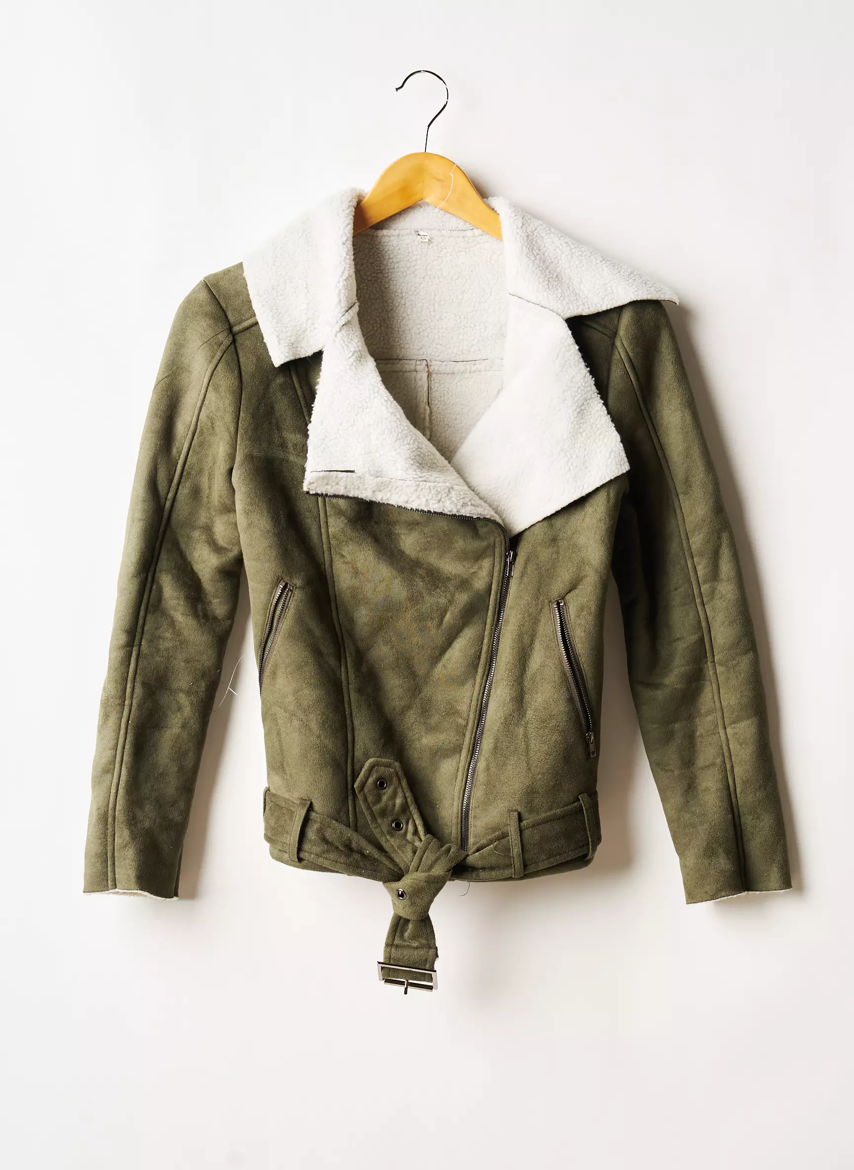 Shein Vestecasual Femme couleur vert