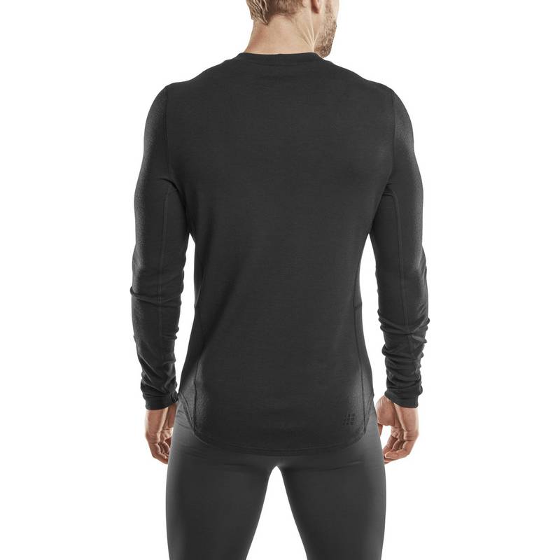 CEP Merino Cold Weather Shirt Longsleeve Laufshirt Herren